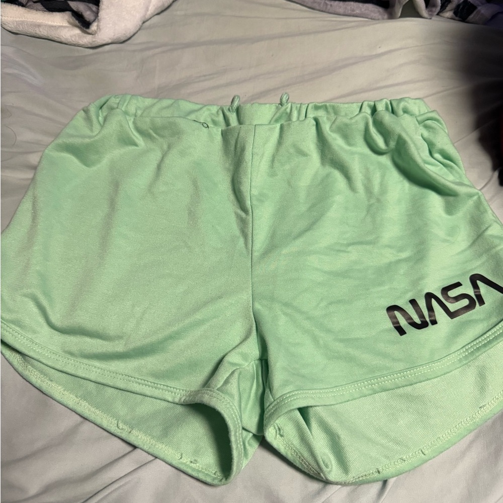 Mint Green Women's Shorts
